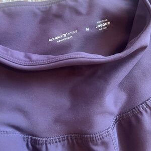 Purple old navy joggers